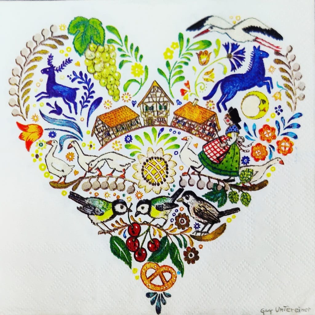 Heart Life ( German Napkins Tissues )