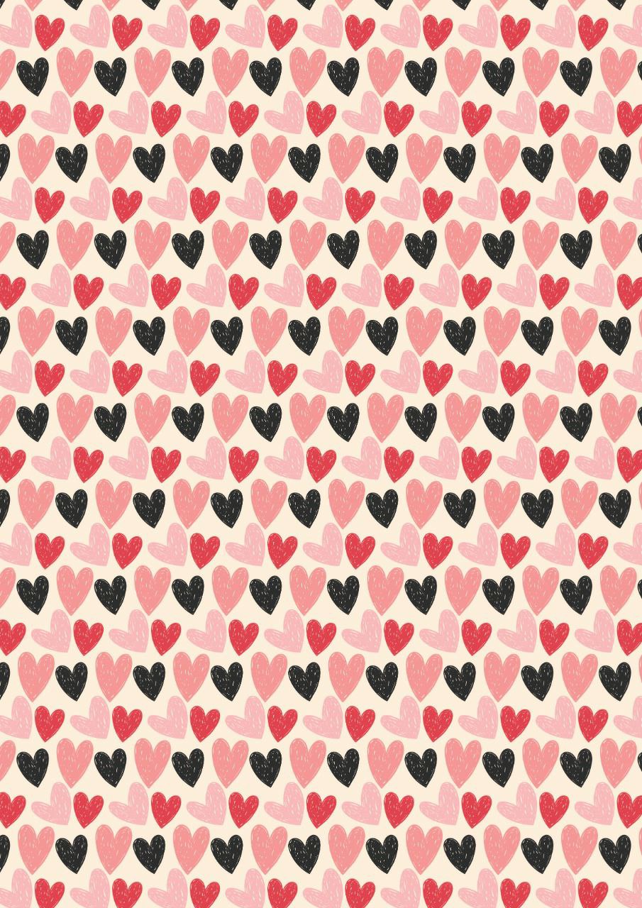 Hearts - seamless ( Decoupage Sheets - Valentine's )