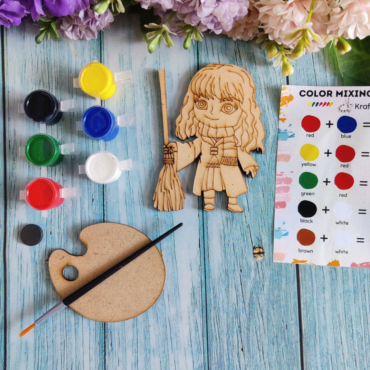 Hermione Granger - Harry Potter (Fridge Magnet DIY Kit) MDF