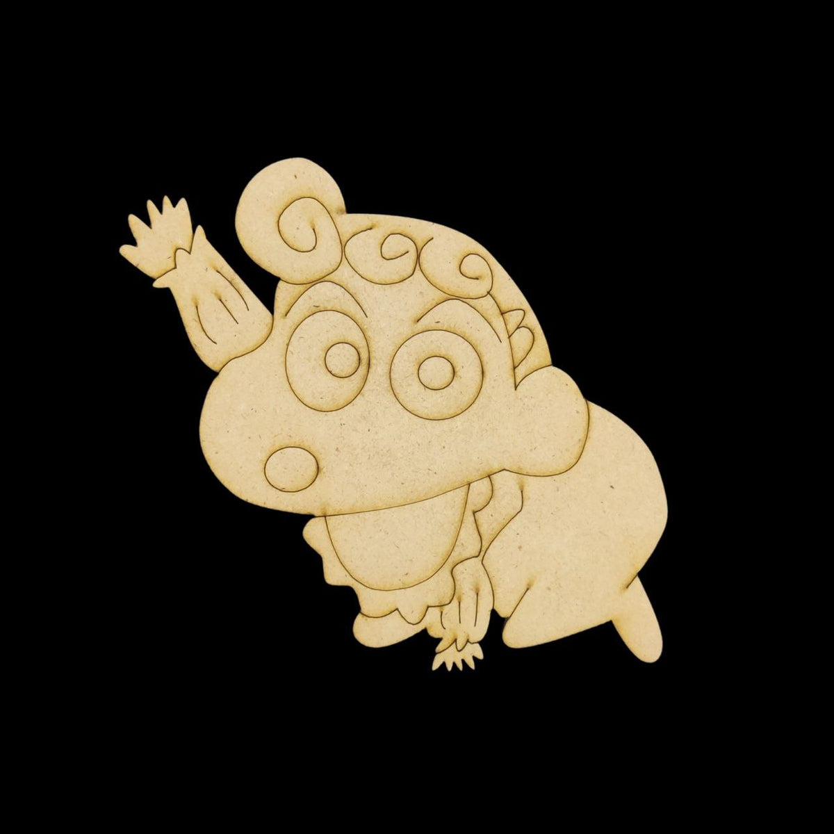 Himawari - ShinChan (Premarked Painting Base) MDF