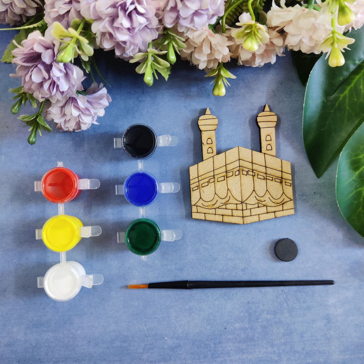 Holy Kaaba (MDF fridge magnet DIY kit) Islamic Collection