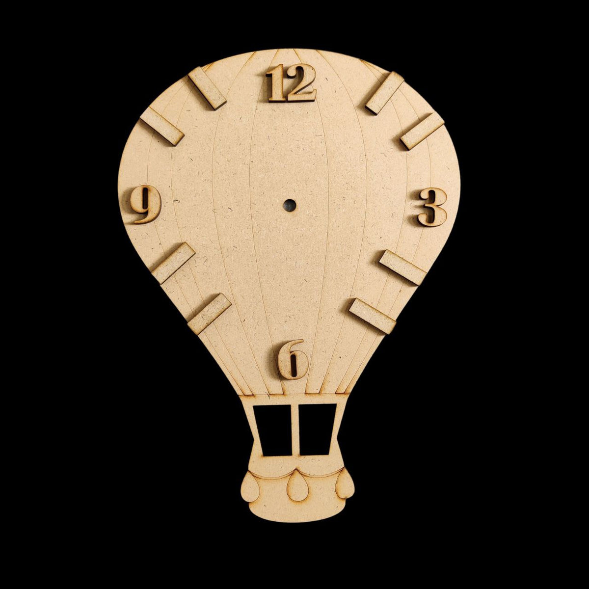 Hot-Air Balloon ( MDF Clock Base )