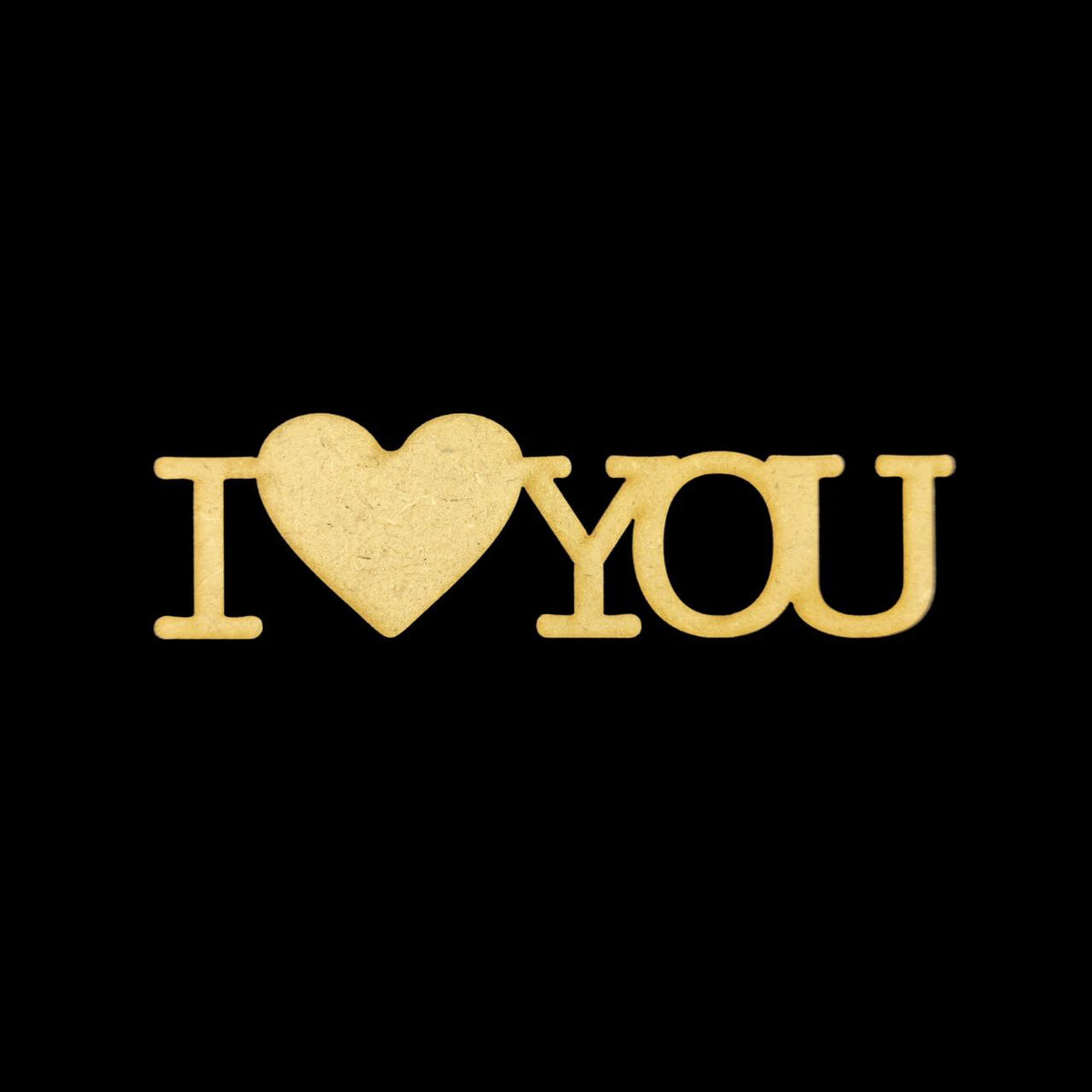 Love Embellishment - 2 ( MDF - Valentine's )