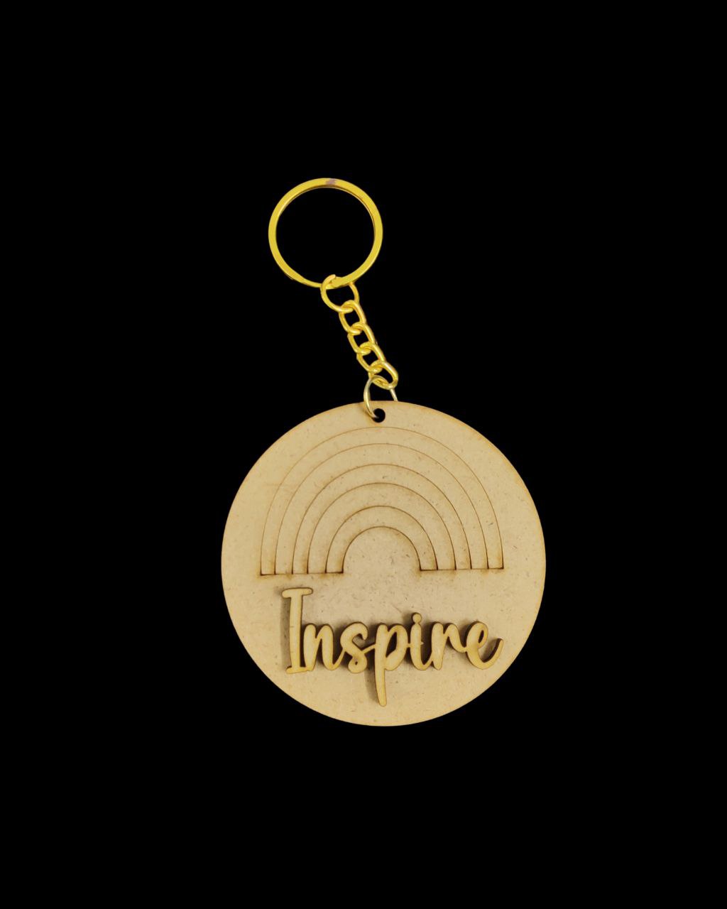 Inspire ( Words - MDF Keychain Base )