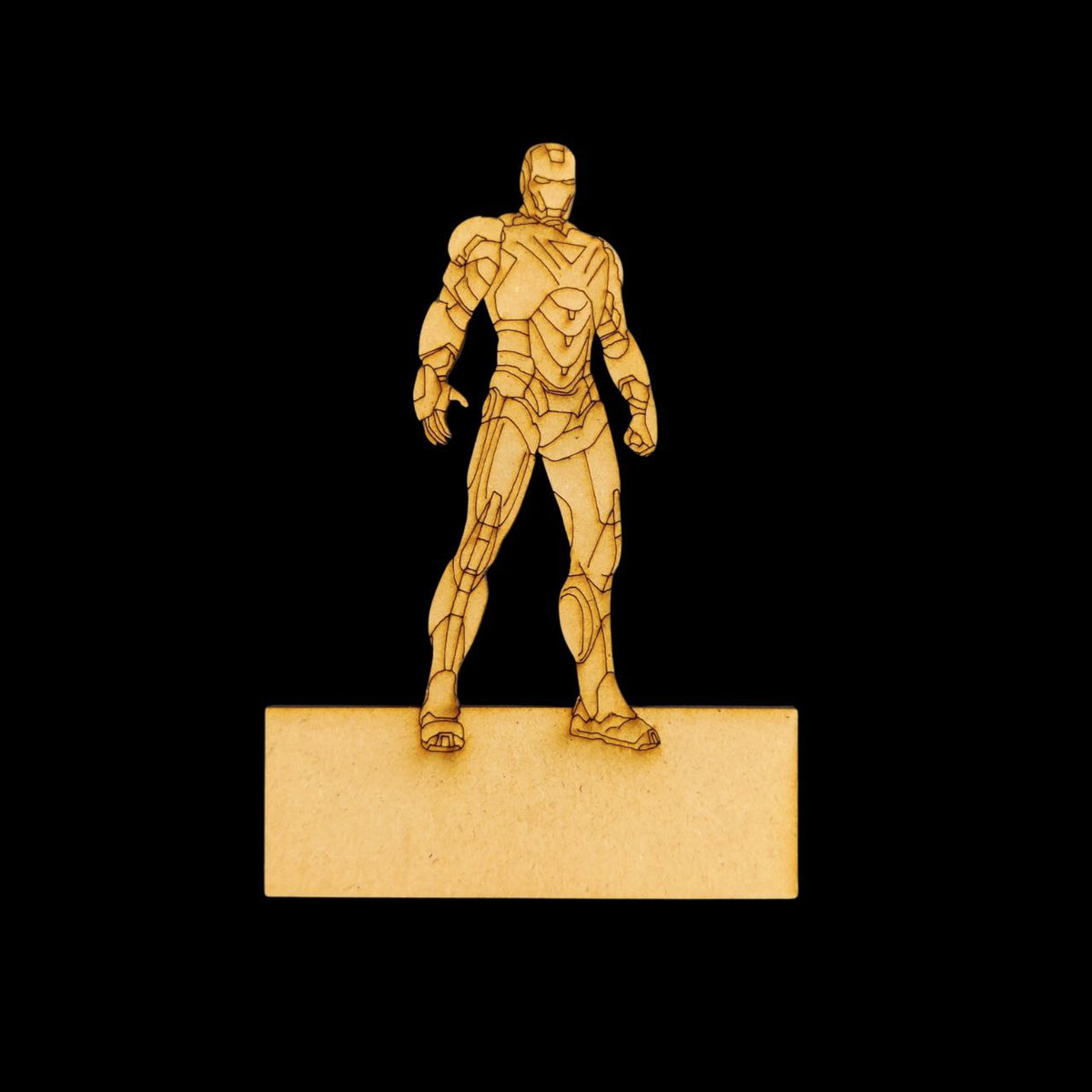 IronMan (Mini Name Board - MDF) Personalised