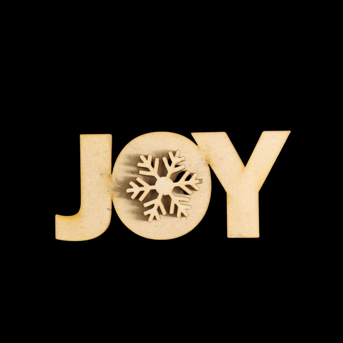 JOY (MDF christmas base)