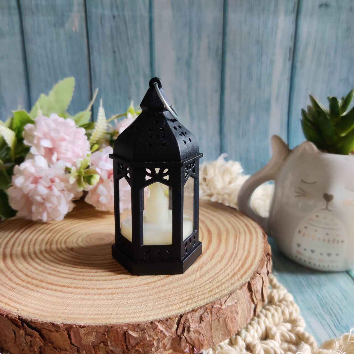 Victorian Lantern ( Smokeless Mini LED Lantern ) Plastic