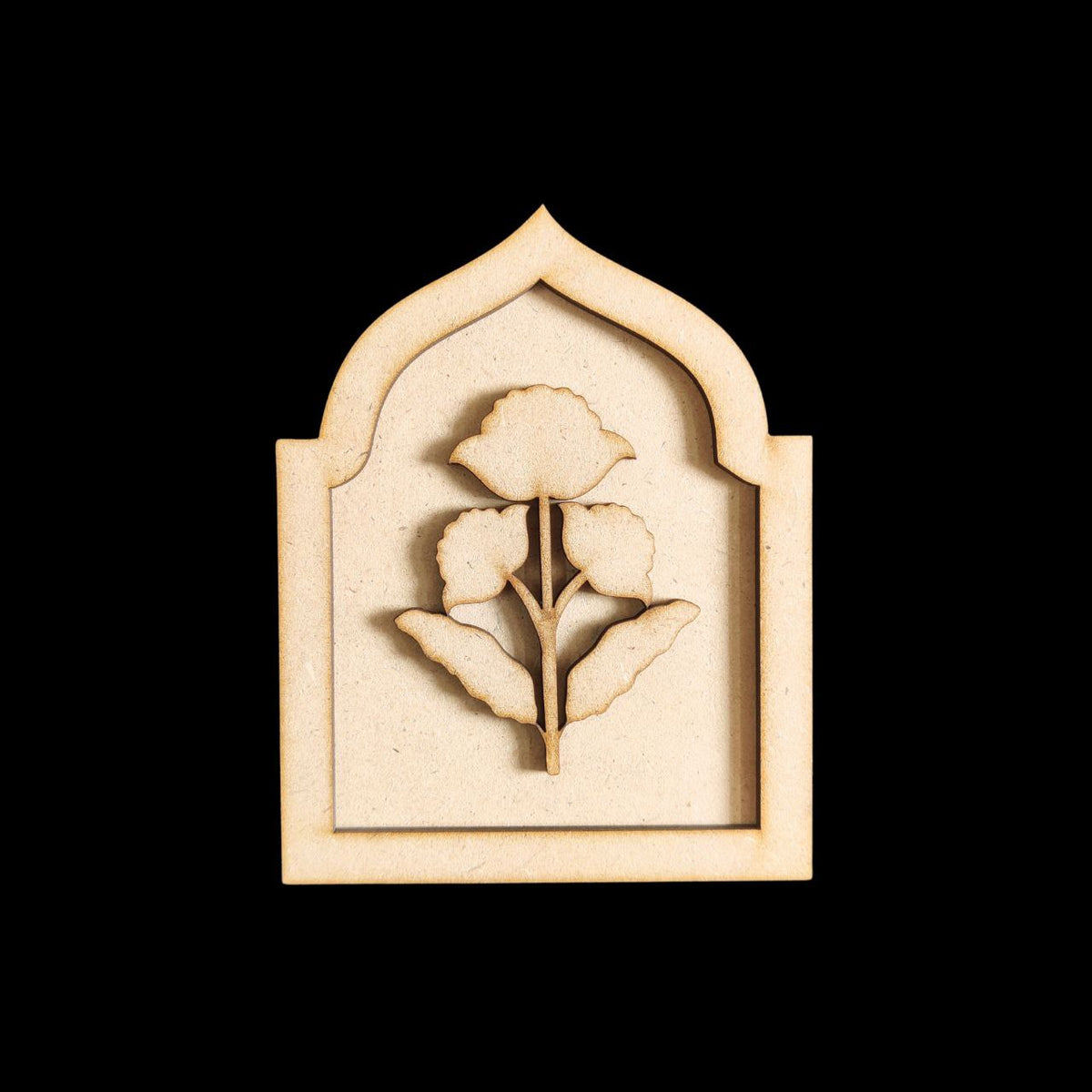 Jharokha Festive 3 (Fridge magnet wall Decor MDF)