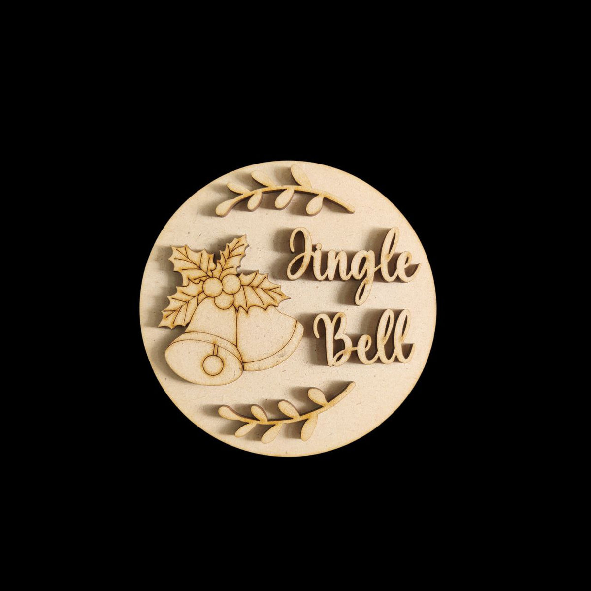 Jingle bell (MDF Christmas bases)