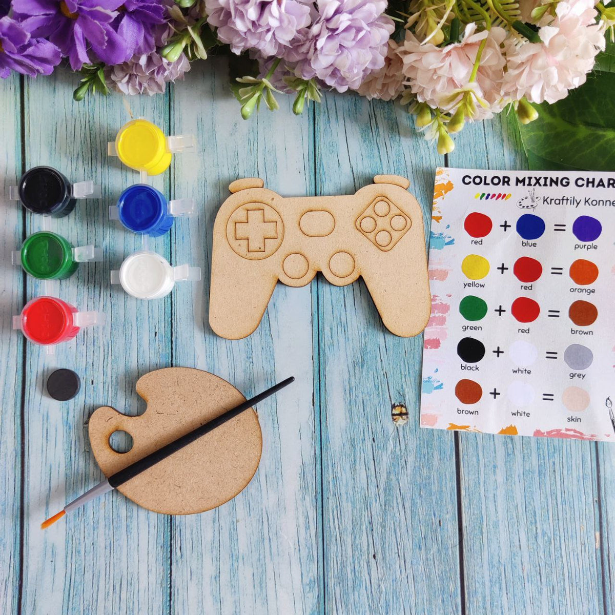 Joystick Gamepad (Fridge Magnet DIY Kit) MDF