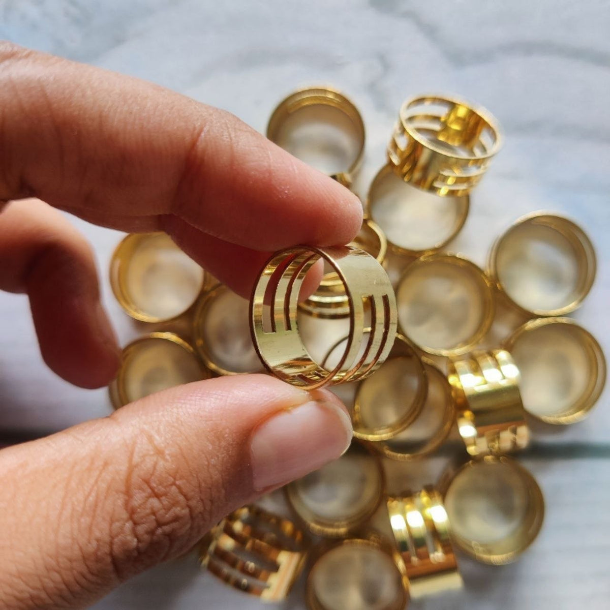 Jumpring Opener - Finger Ring (Metal)