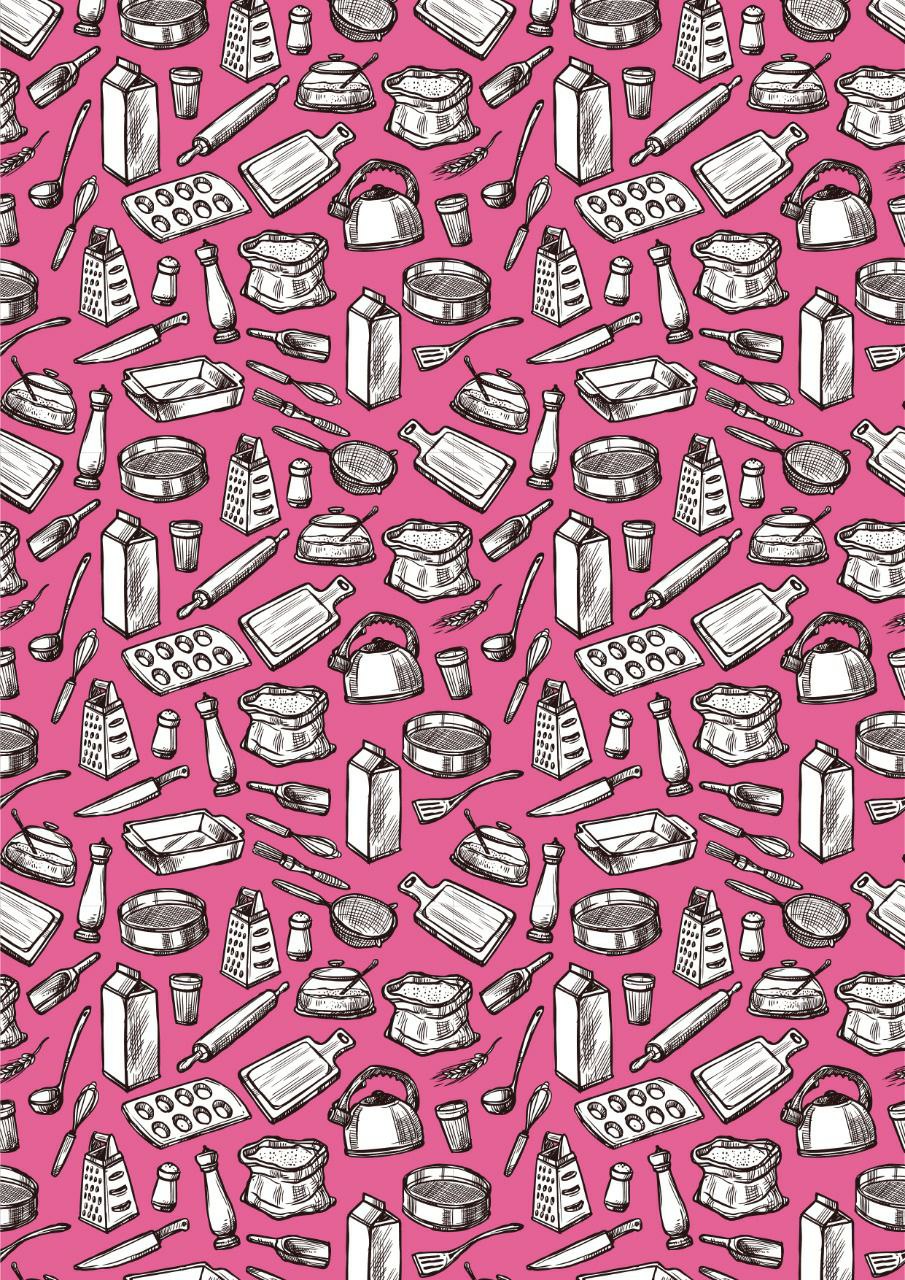 Kitchen set( Decoupage Papers )