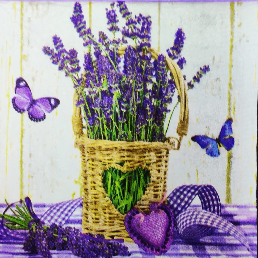 Lavender Bloom ( German Napkins Tissues )