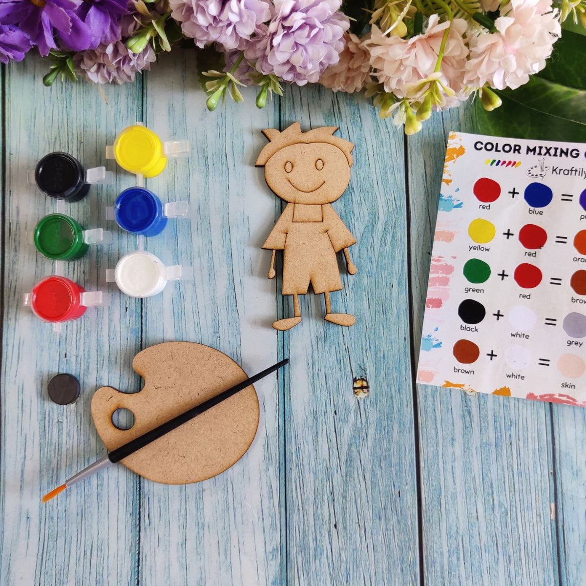 Little Boy (Fridge Magnet DIY Kit) MDF
