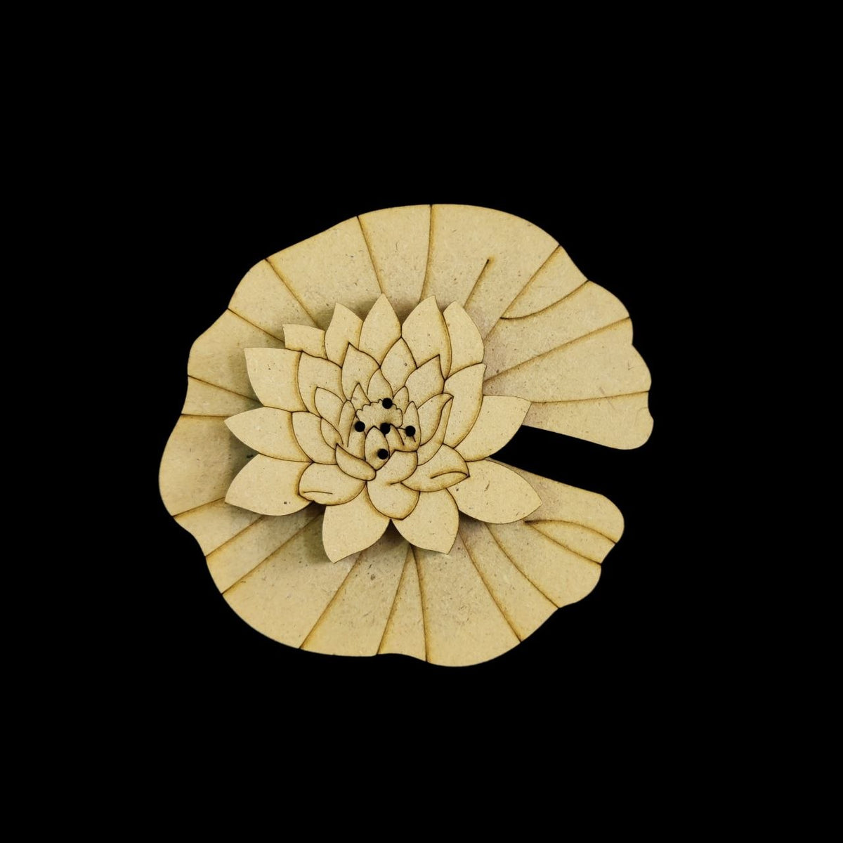 Lotus Float - Agarbatti Stand (MDF)