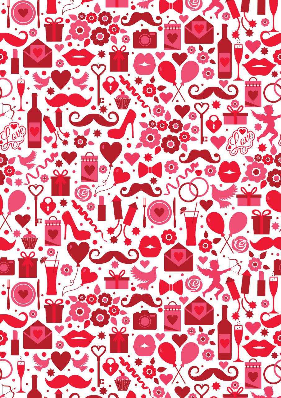 Love Elements - Light ( Decoupage Sheets - Valentine's )