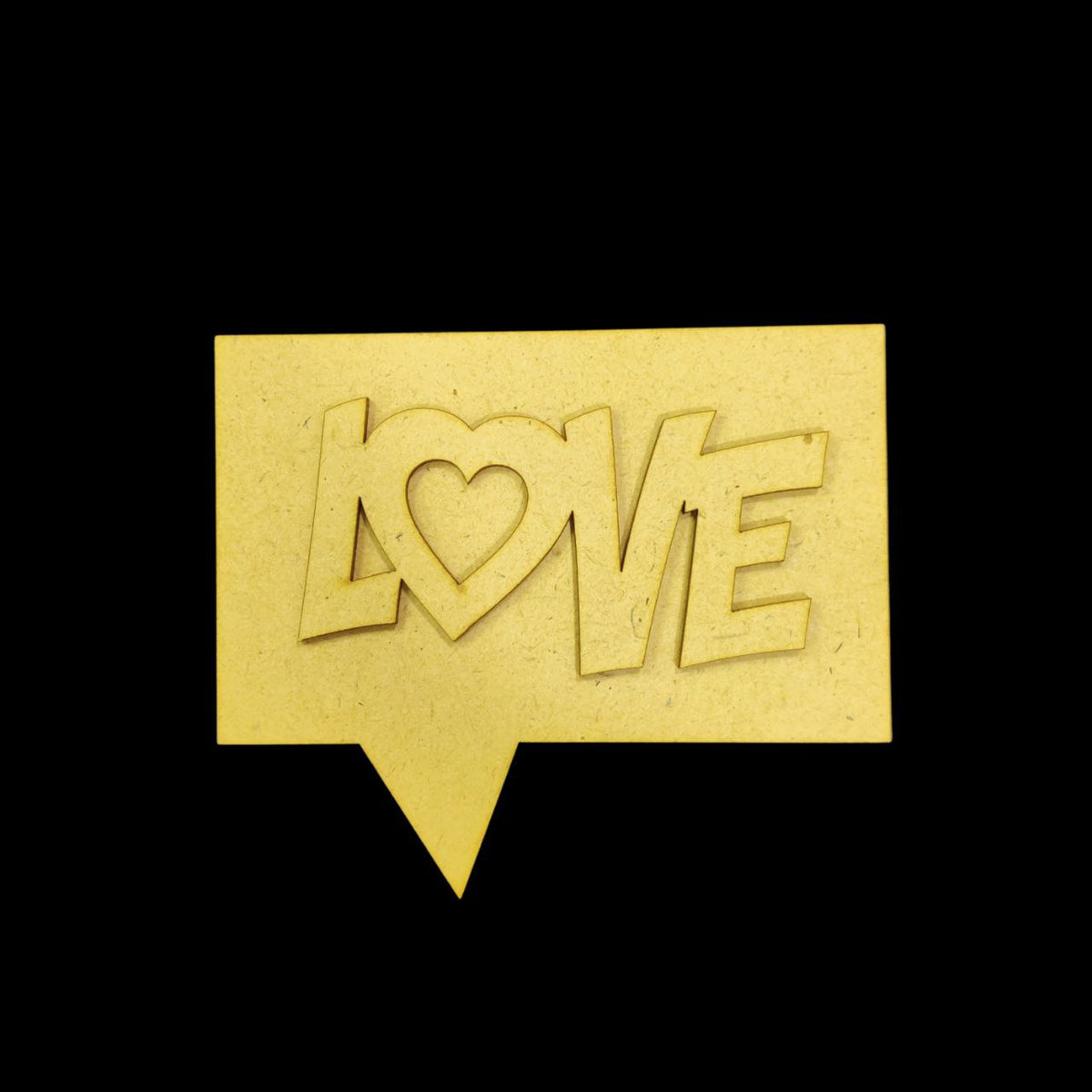 Love - Pop Art ( MDF - Fridge Magnet Base )