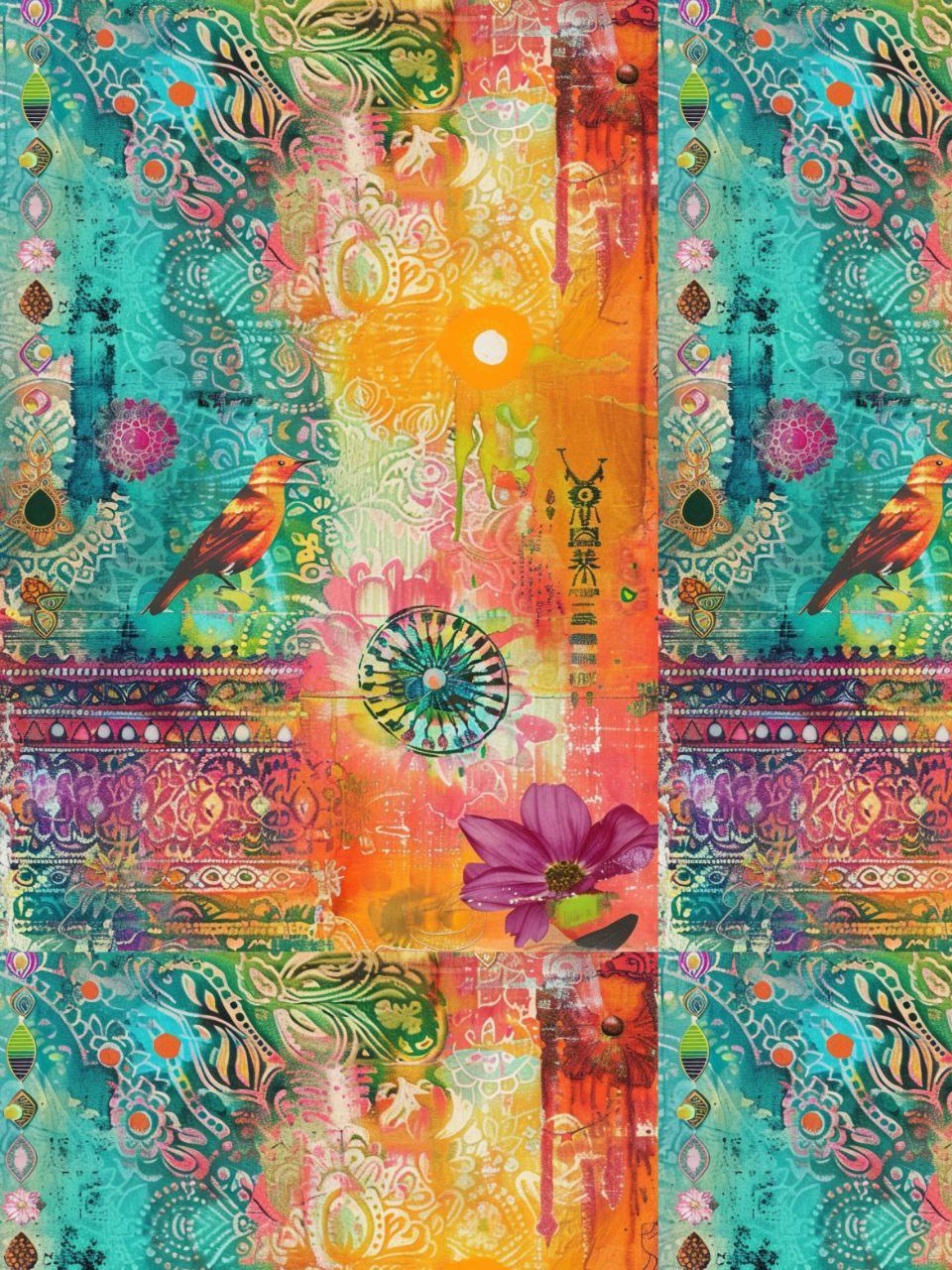 Lucid Bliss - Digital Print (Instant Transfer Sheet)