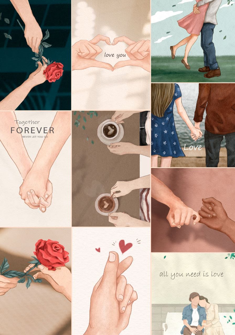 Made for each other ( Instant Transfer Sheets )