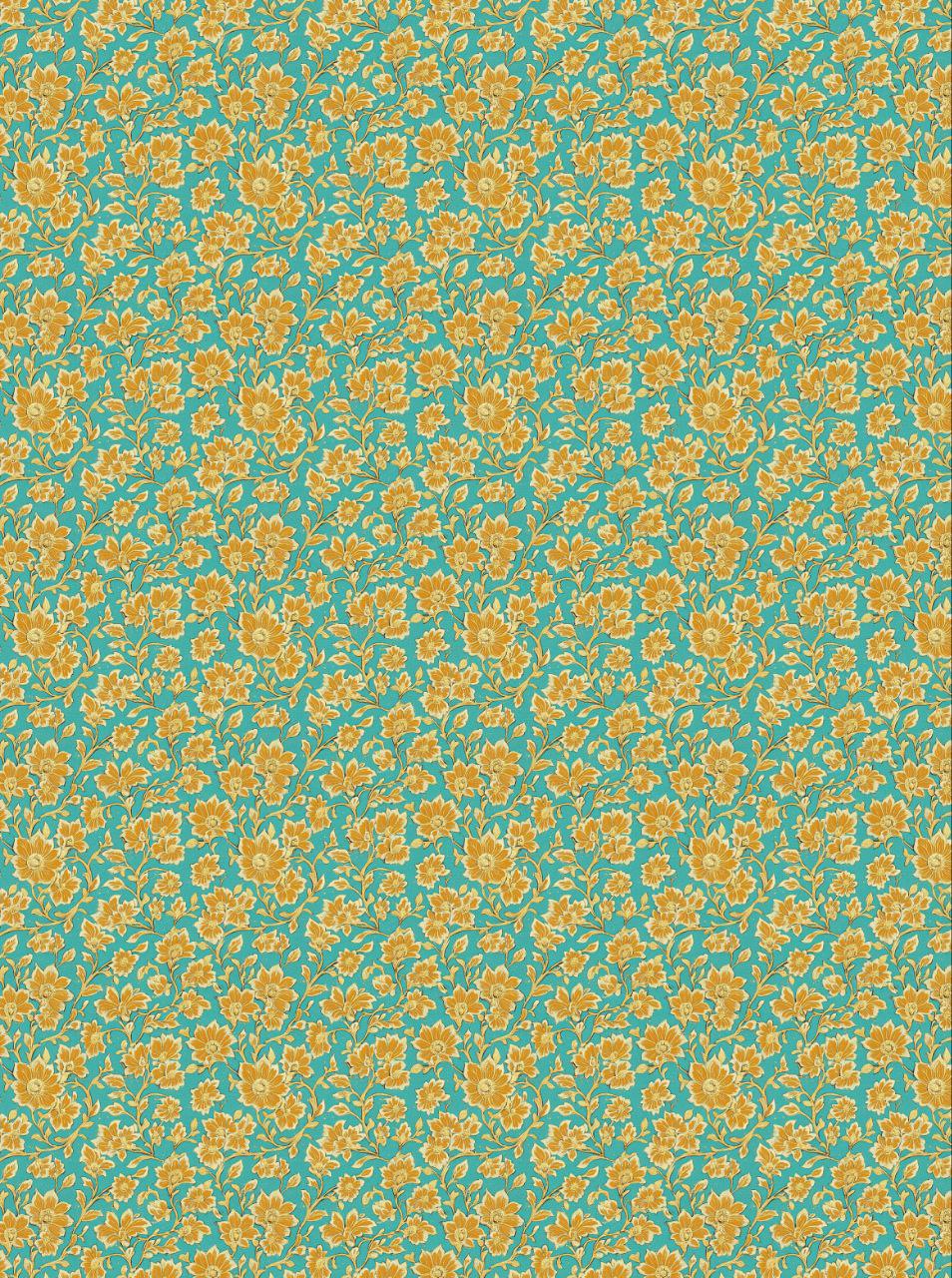 Mallow Floral Fabric (Decoupage Sheet)