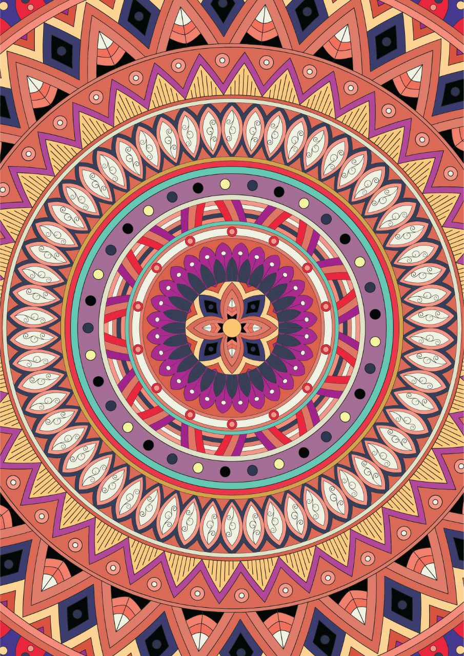 Mandala Pink ( Decoupage papers )