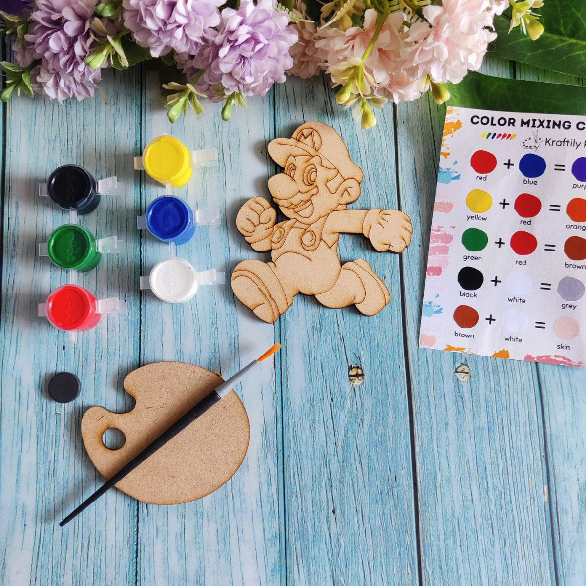 Mario (Fridge Magnet DIY Kit) MDF