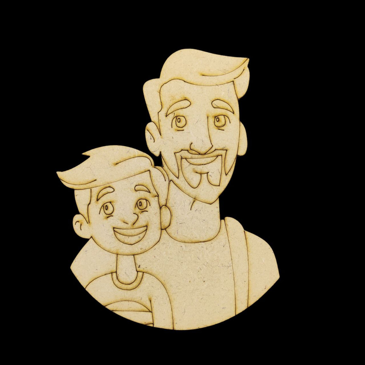 Me and Dad (Premarked Base - MDF) Fathers Day