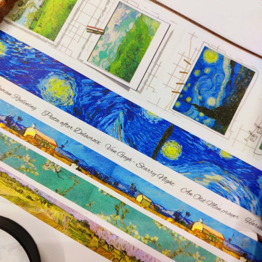 Mesmerize Me ( washi Tapes - Journaling Supplies )