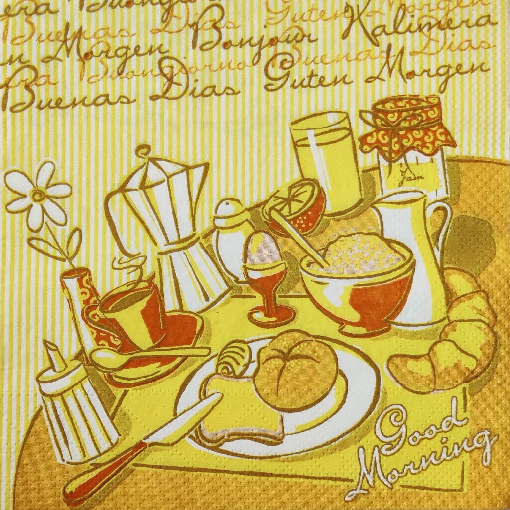Good Morning ( German Napkins Tissues )