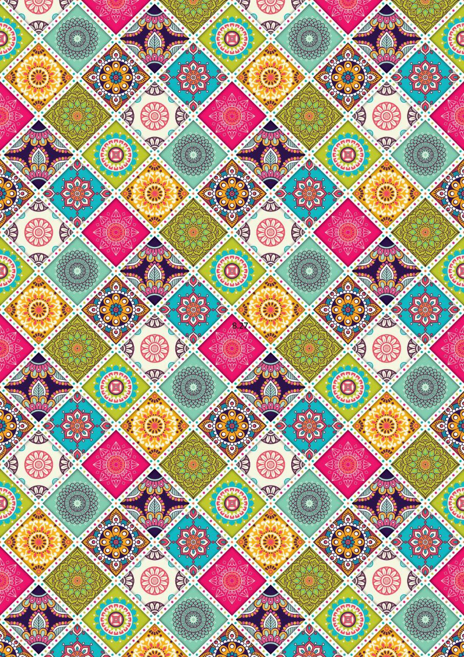 Mosaic Tiles ( Decoupage papers )
