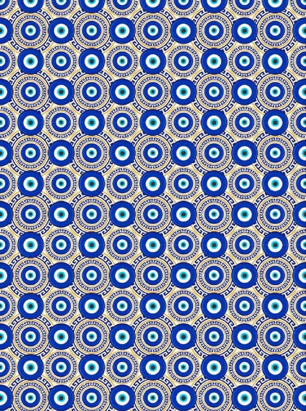 Mystic Amulet - Evil eye (Decoupage Paper)