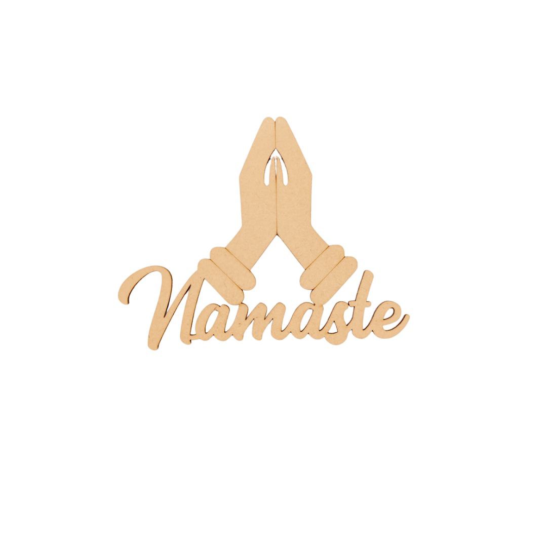 Namaste ( LaserCut MDF Desi Collection )