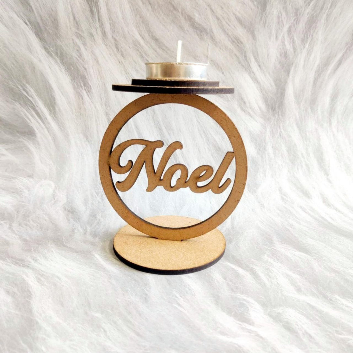 Noel- Christmas ( Tealight Holder )