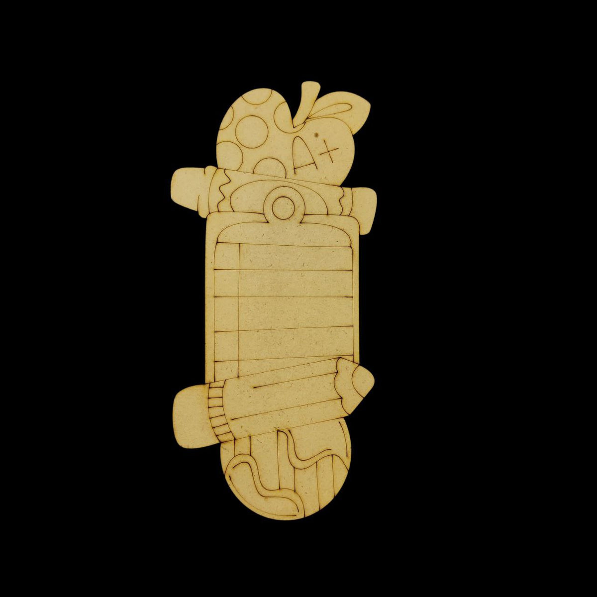 Notepad n Stuff (MDF Bookmark) Celebrating Teachers