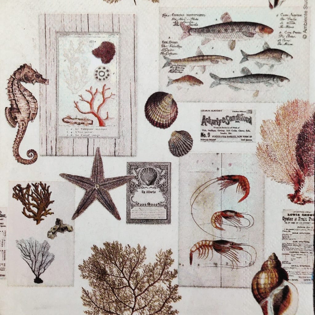 Ocean Life ( German Napkin Tissues )