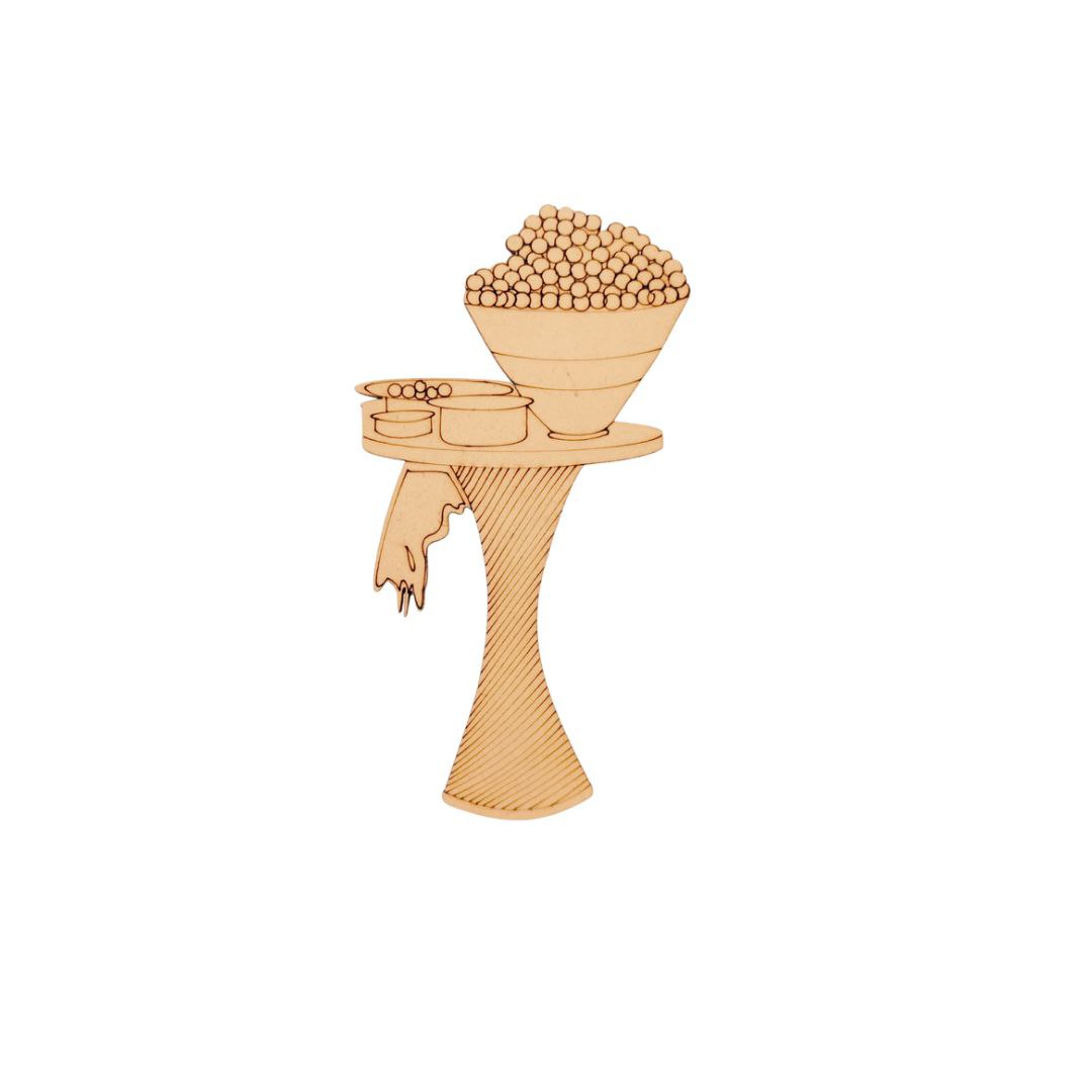 Pani Puri Stand ( LaserCut MDF Desi Collection )