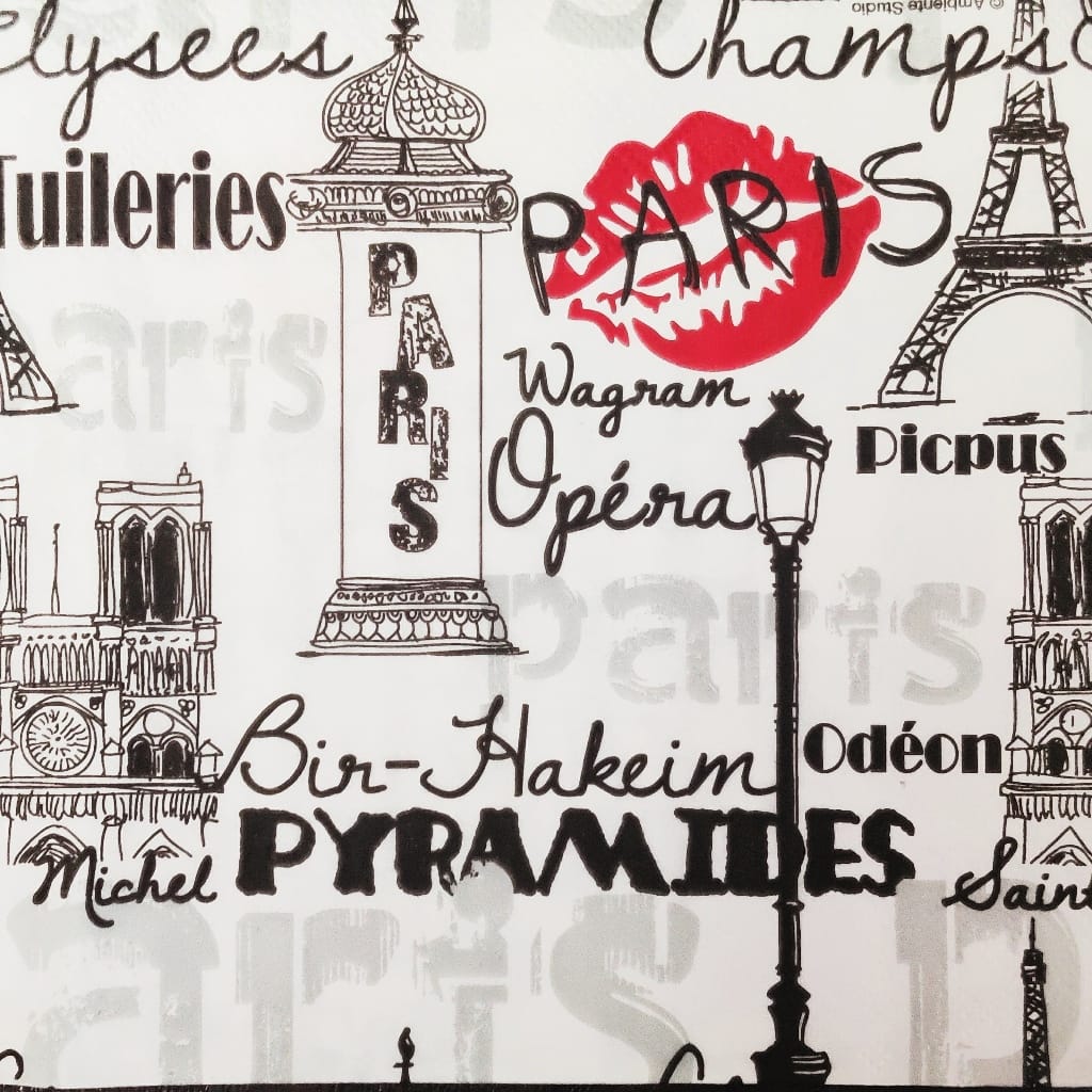 Paris Love ( German Napkin Tissues )