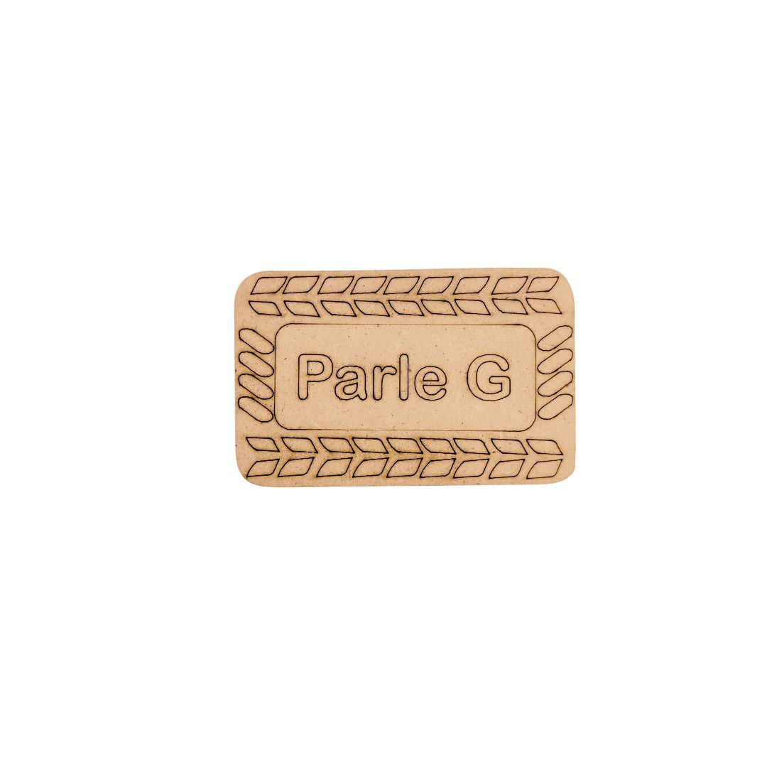 Parle-G biscuit ( LaserCut MDF Desi Collection )
