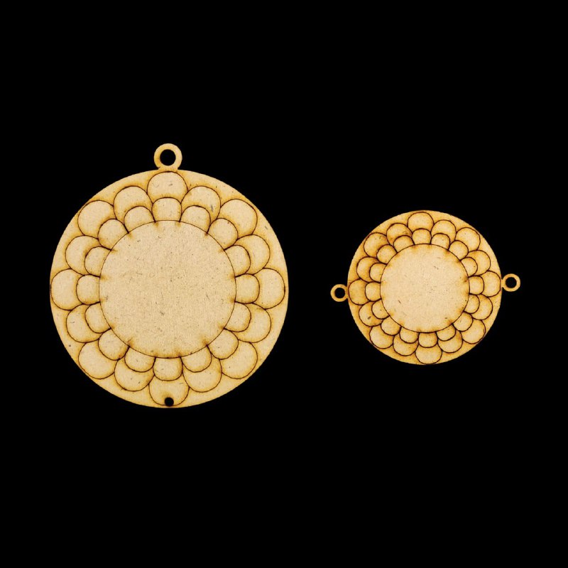Pattern (Premarked Rakhi and lumba set - MDF )