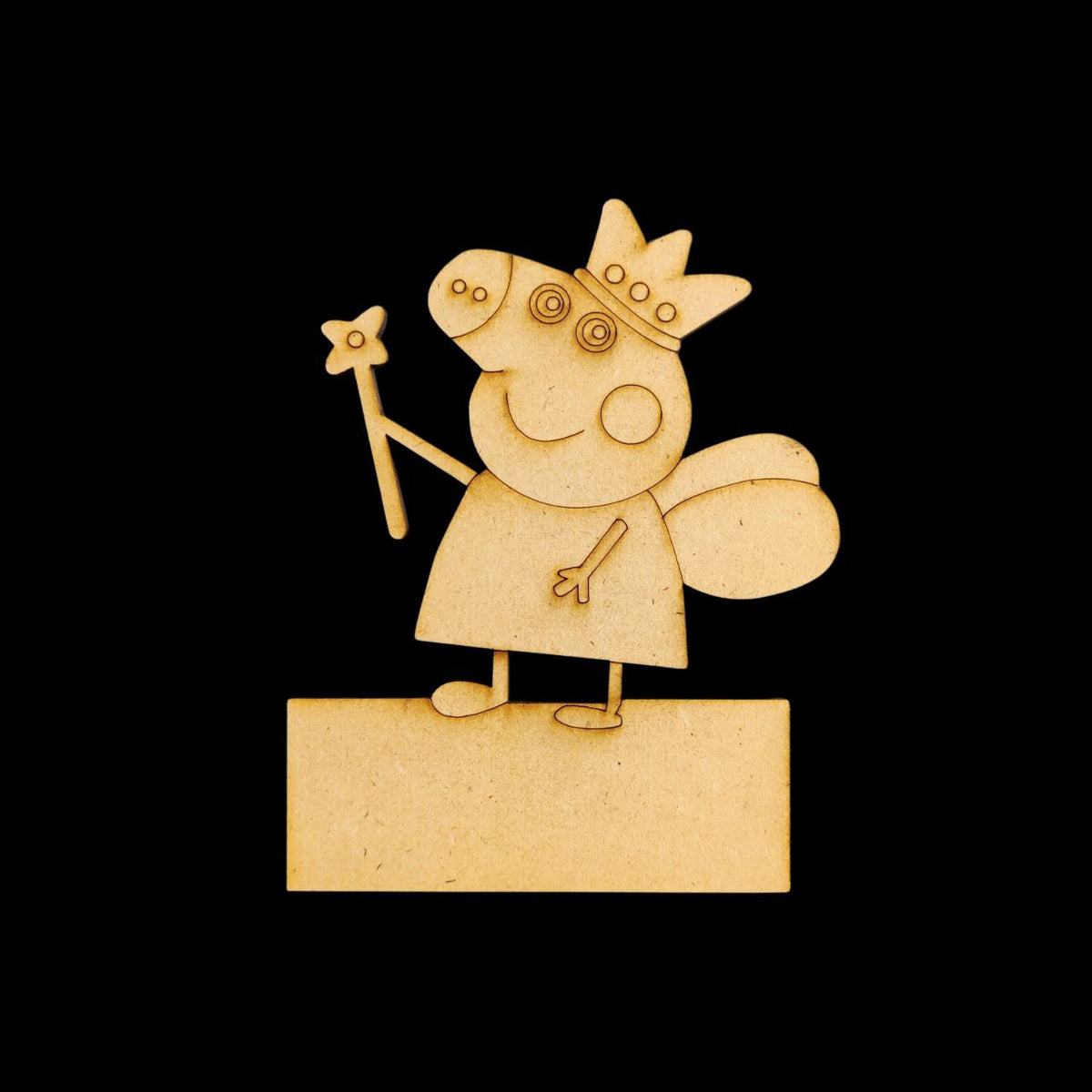 Peppa Pig - (Mini Name Board - MDF) Personalised