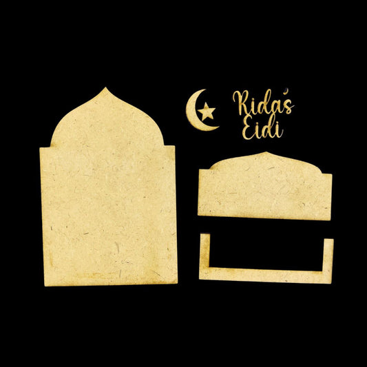 Personalised Eidi Envelope (MDF - Islamic Collection) Ramadan Eid