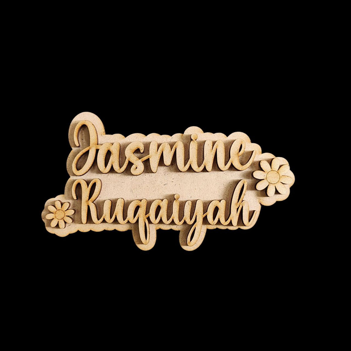 Personalised Name Base - MDF (Friendship Day)
