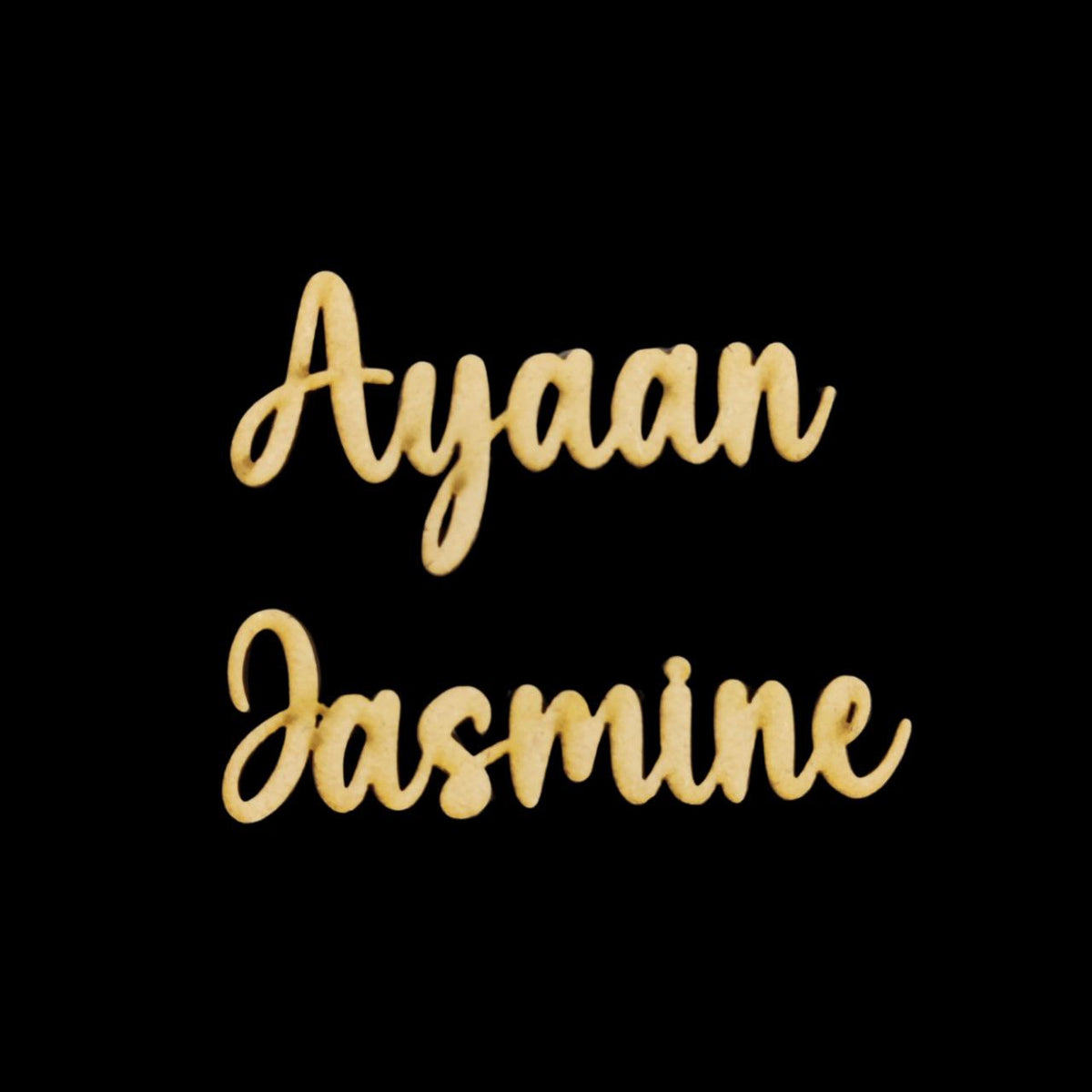 Personalised Name Cutout (MDF)