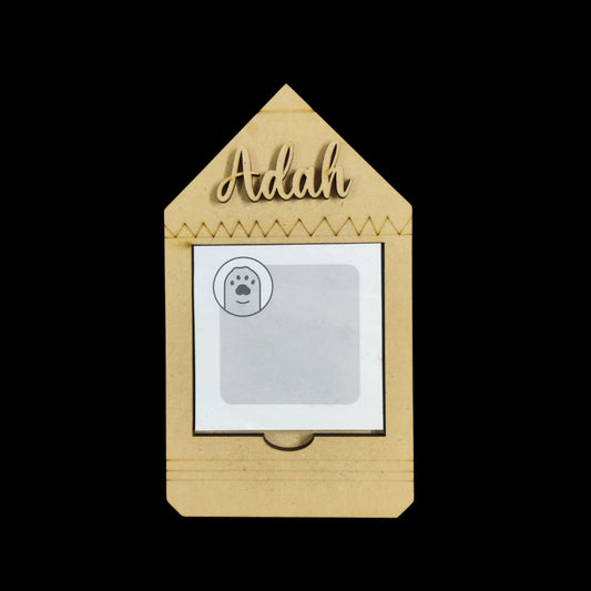 Pencil Monogram Personalised (MDF Lasercut)