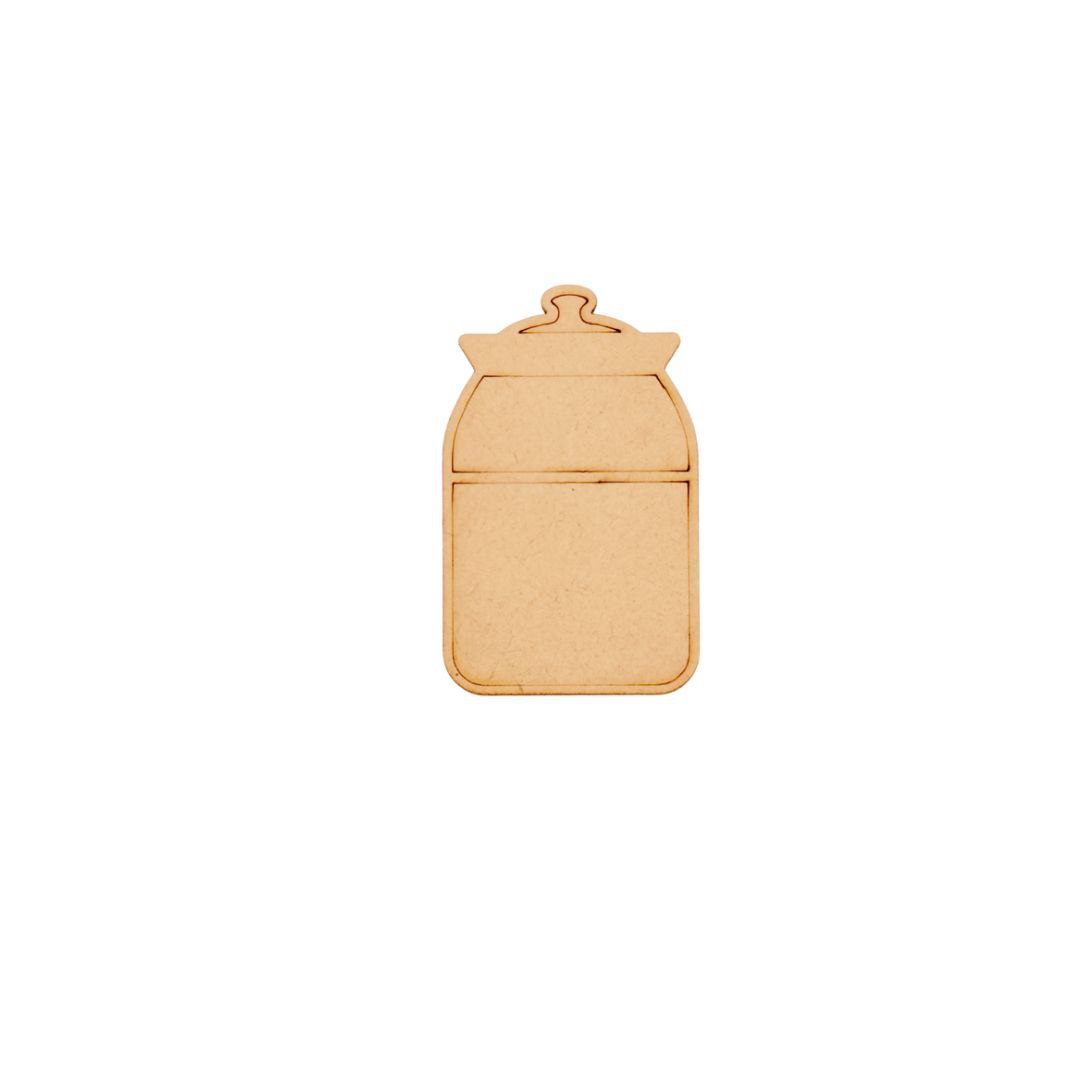 Pickle Jar ( LaserCut MDF Desi Collection )
