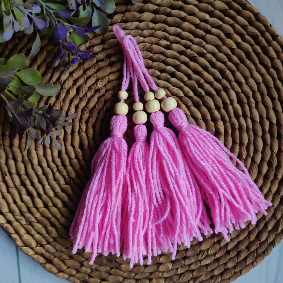Pink Shower - Woolen Latkan