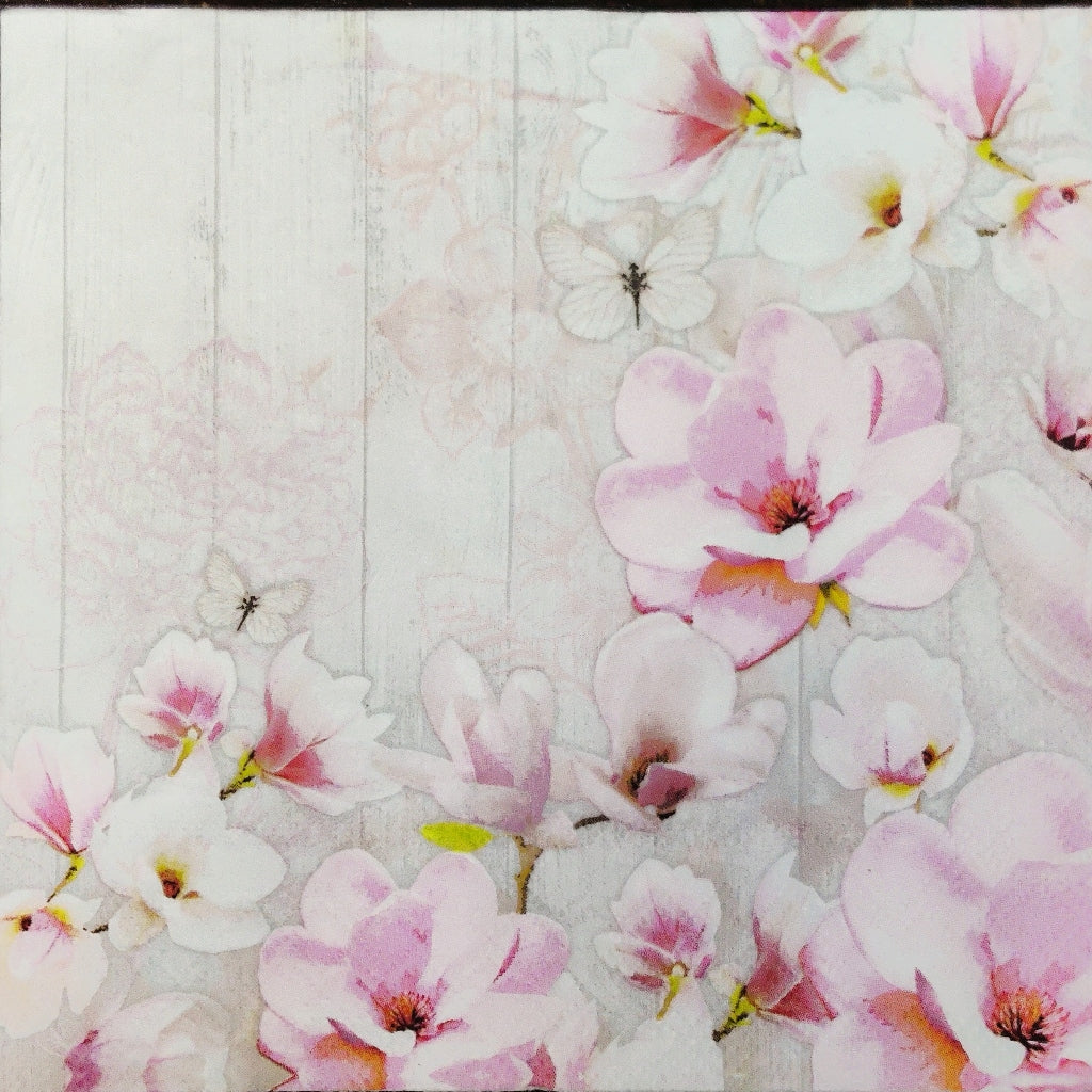 Pink n Wood ( German Napkin Tissues )