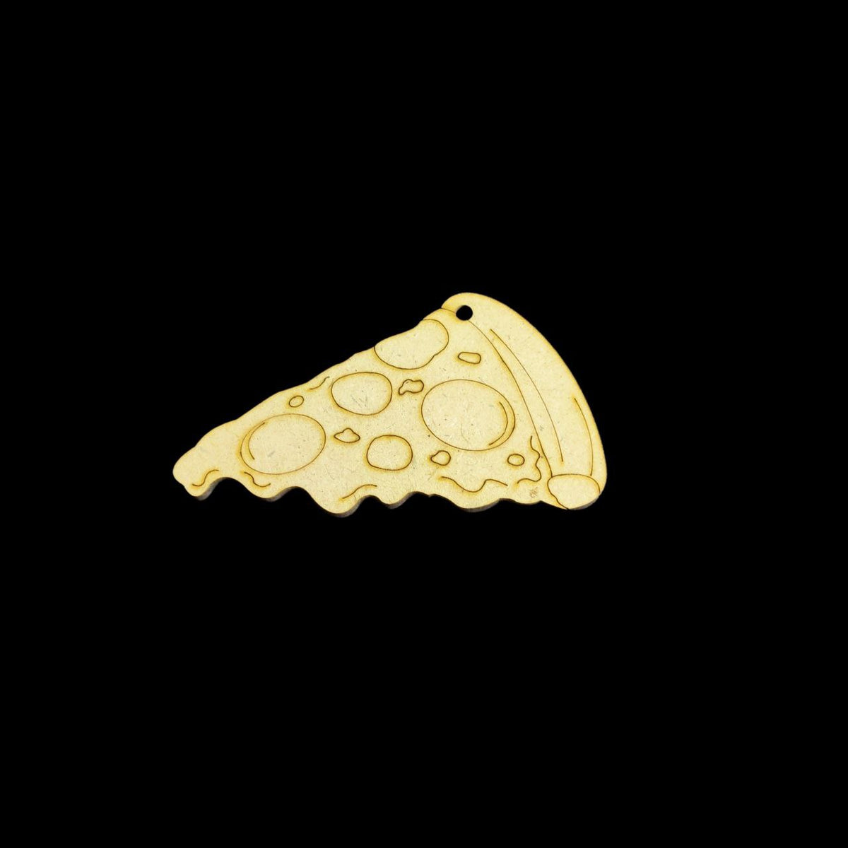 Pizza Slice (Premarked Keychain base MDF)
