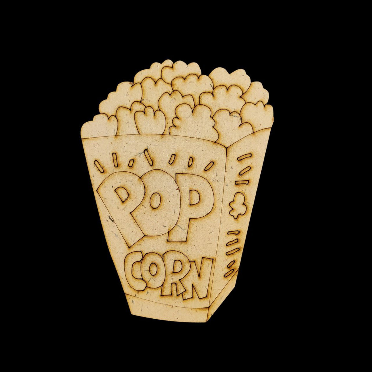 PopCorn ( MDF Premarked Painting Base )