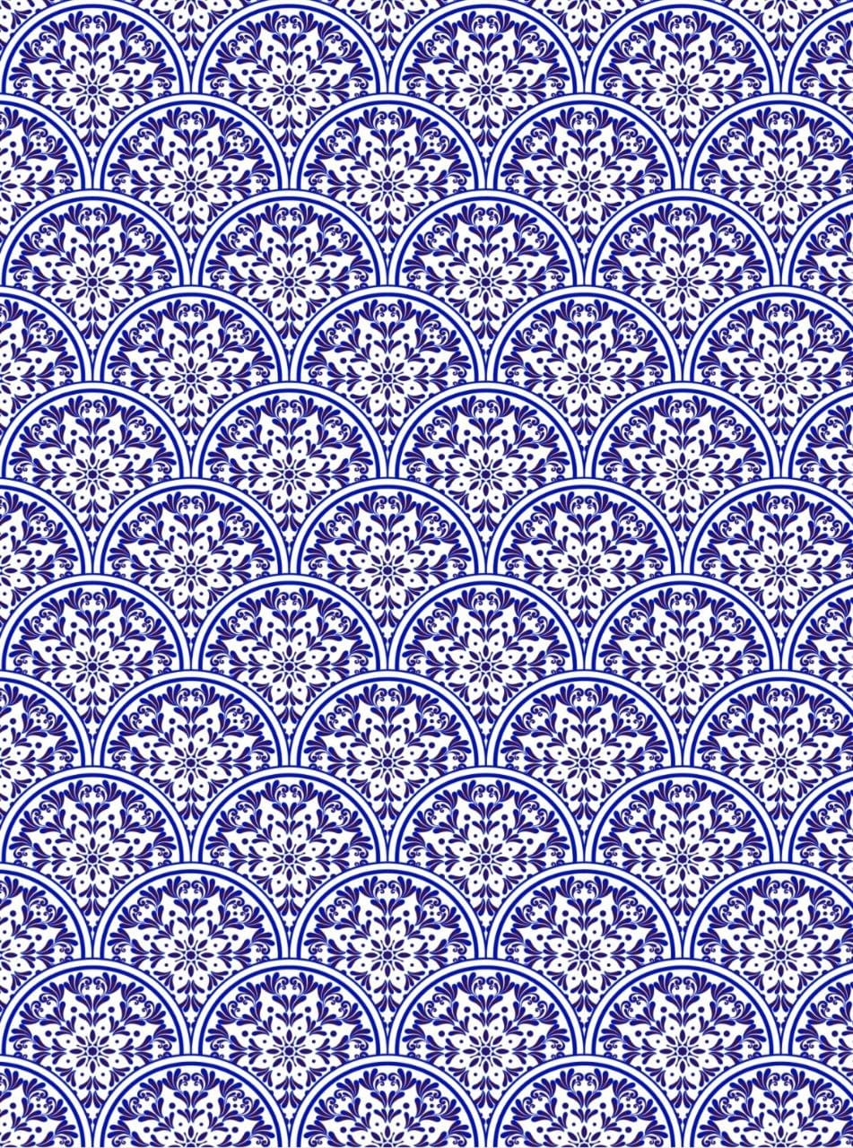 Porcelain pattern 2 ( Instant Transfer sheet )